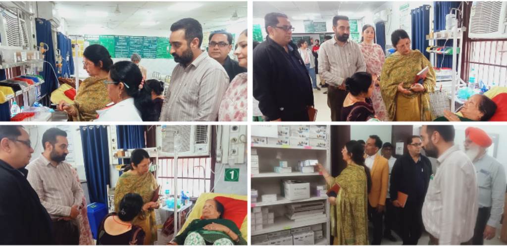 Civil Surgeon visits Civil Hospital patients should not face any problems  Dr Mandeep Kamal Civil Surgeon